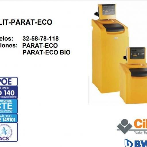 Descalcificador CILLIT Parat ECO BIO 118 [1]
