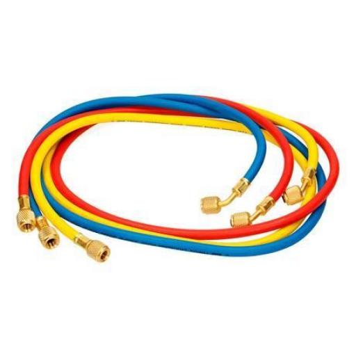  Kit de Carga con Analizador y Mangueras 1500 mm Wigam. 1/4'' [2]