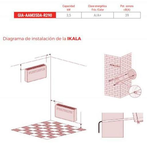 Aire Acondicionado Giatsu Ikala GIA-AAM35DA-R290 [2]