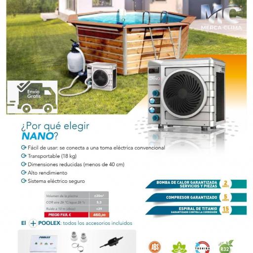 Bomba de calor Poolex Nano [3]