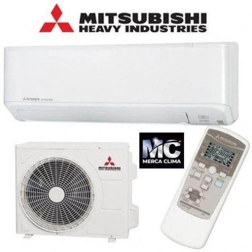 AIRE ACONDICIONADO SPLIT PARED INVERTER 1X1 MITSUBISHI SRK 71 ZR-W (R32) 