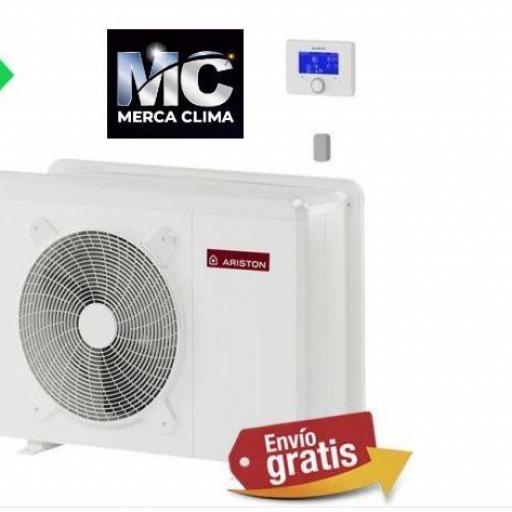 ARISTON bomba calor aerotérmica monobloc NIMBUS POCKET 80M NET