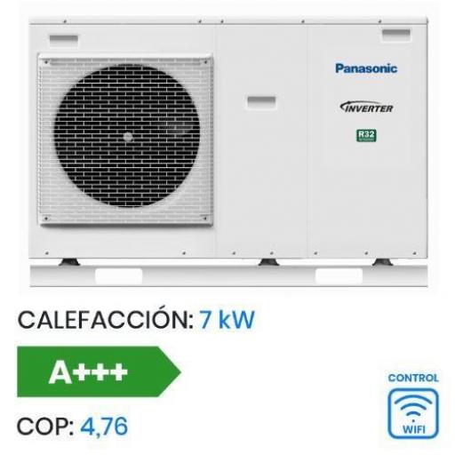 Aerotermia Panasonic Aquarea WH-MDC16H6E5+WIFI CZ-TAW1 [2]