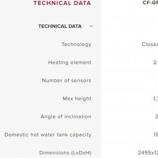 ARISTON KAIROS Termosifón CF-GR 200/1 T [2]
