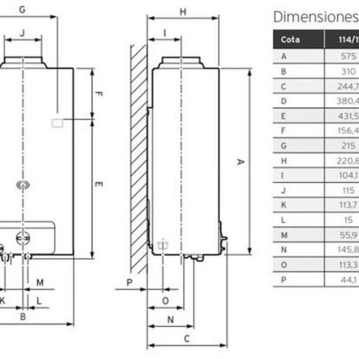 Calentador Butano Vaillant autoMAG 114/1 [2]