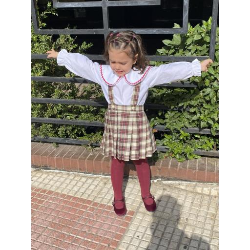 Falda tablas niña [2]