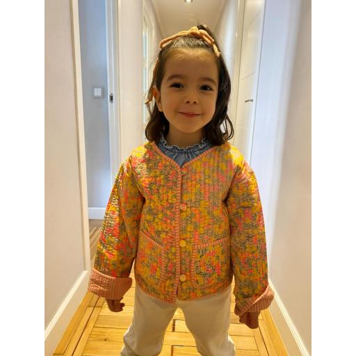 Chaqueta reversible niña