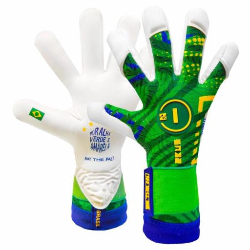 Guantes de Portero Zeus 2.0 Brasil V1 UGT+ II