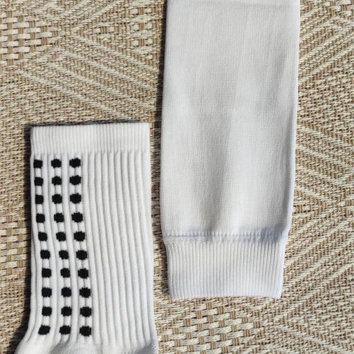 CALCETINES+MEDIA TUBULAR BLANCO 