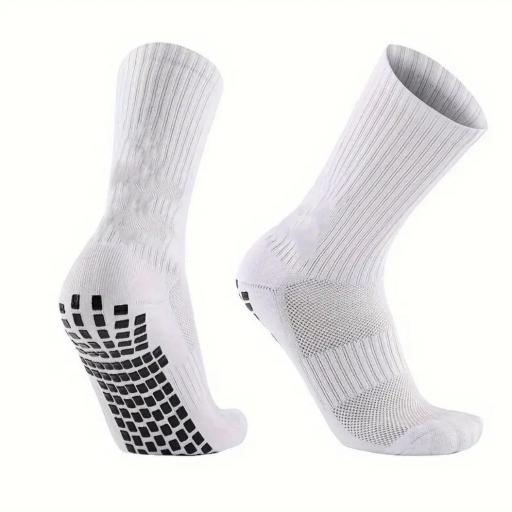 PACK 3 CALCETINES DEPORTIVOS  BLANCOS ANTIDESLIZANTES [1]