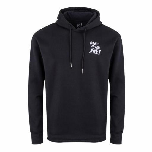 SUDADERA HOODIE NEGRA