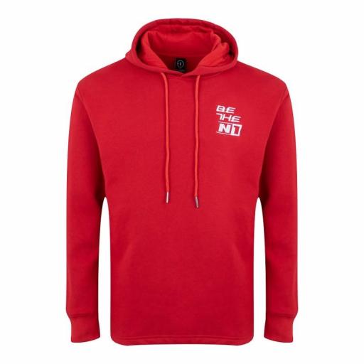 SUDADERA HOODIE ROJA