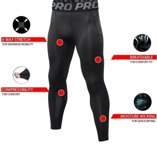 PANTALON DE COMPRESIÓN NEGRO  [3]