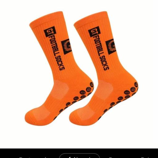 CALCETINES DEPORTIVOS NARANJA 