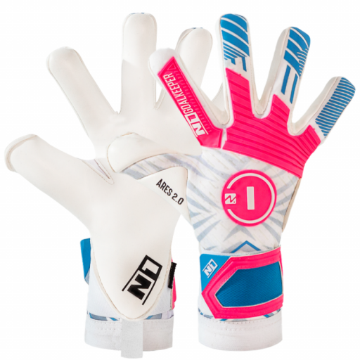 GUANTES DE PORTEROS ARES 2.0 BLUE PINK UGT+II