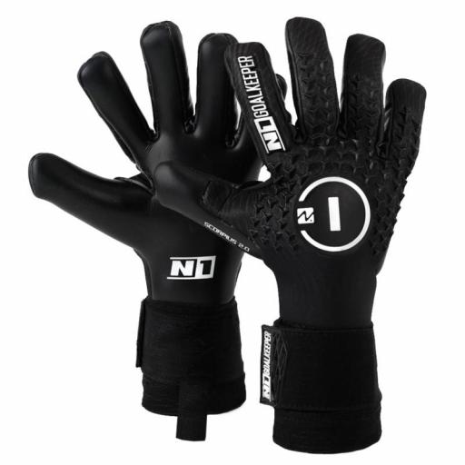 GUANTES DE PORTEROS SCORPIUS 2.0 ALL BLACK UGT+II