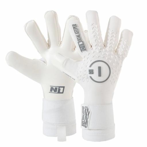 GUANTES DE PORTEROS SCORPIUS 2.0 ALL WHITE UGT+II