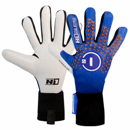 GUANTES DE PORTEROS SCORPIUS 2.0 BLUE ORANGE UGT+II