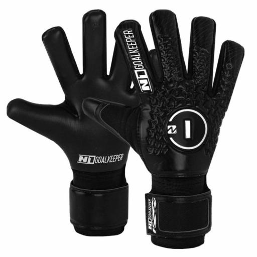 GUANTES DE PORTEROS SCORPIUS 2.0 KIDS ALL BLACK
