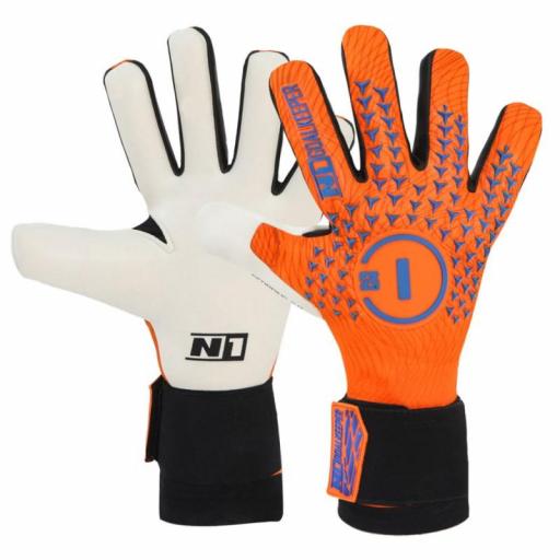 GUANTES DE PORTEROS SCORPIUS 2.0 ORANGE BLUE UGT+II