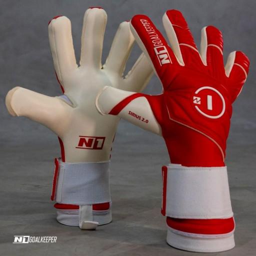 GUANTES DE PORTEROS SIRIUS 2.0 ROJO UGT+II