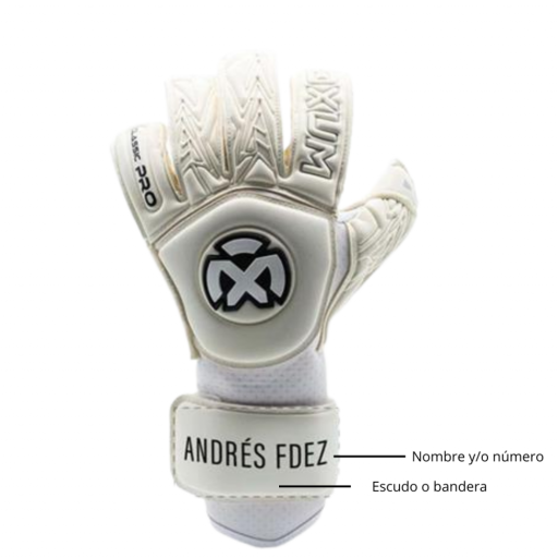 GUANTES CLASSIC PRO WHITE  [1]