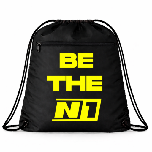 Bolsa gym negra neón  [1]