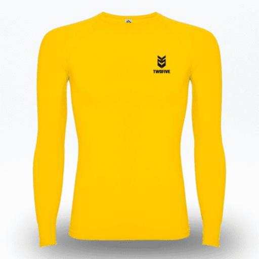 CAMISETA TERMICA AMARILLA