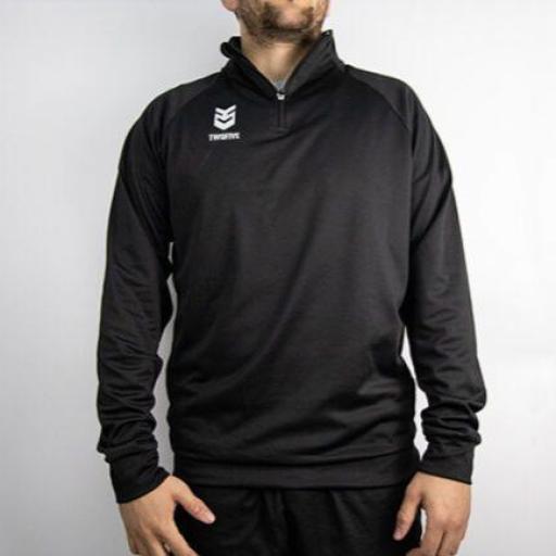 SUDADERA TÉCNICA NEGRA TWOFIVE  [0]