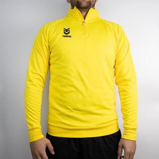 SUDADERA TÉCNICA AMARILLA TWOFIVE  [0]