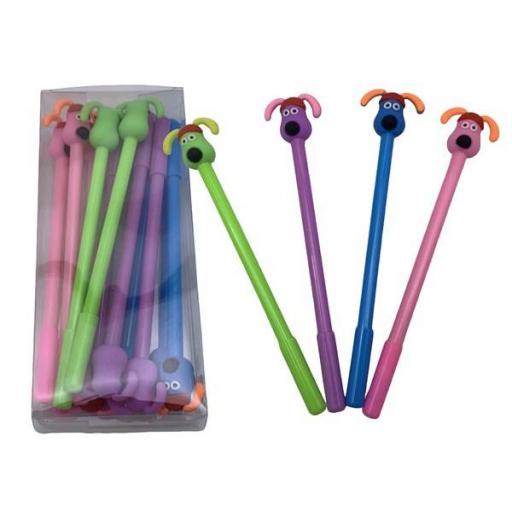 BOLIGRAFO PERRO GEL - PACK 12 UNIDADES  [1]