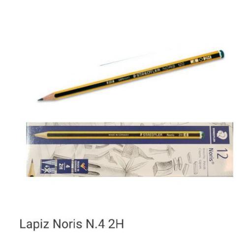 Caja 12 Lapices Staedtler Noris N4 2H