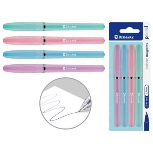 BOLIGRAFO 4U. STDO 4 COLORES PASTEL