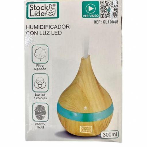 Humidificador Estilo Madera 