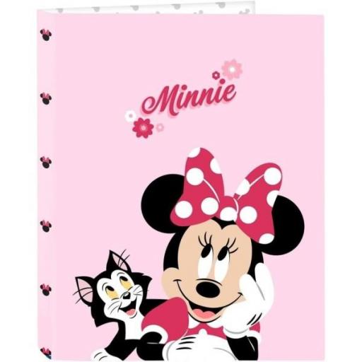 CARPETA TAMAÑO FOLIO 4 ANILLAS MINNIE MOUSE
