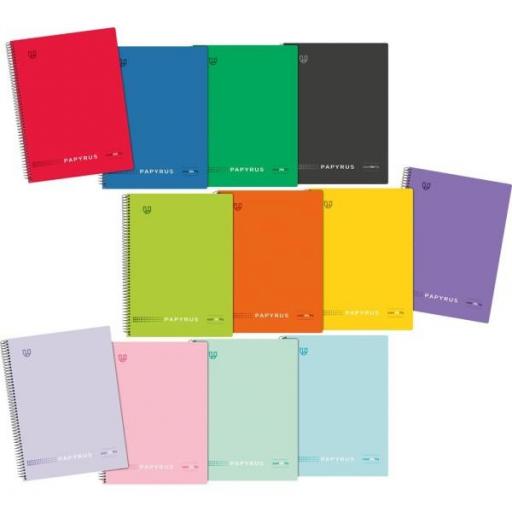 CUADERNO  LISO  - TAMAÑO FOLIO -TAPA DURA- 80 HOJAS