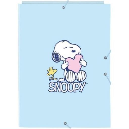 CARPETA FOLIO 3 SOLAPAS SNOOPY