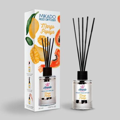 Ambientador Mikado Mango Papaya 