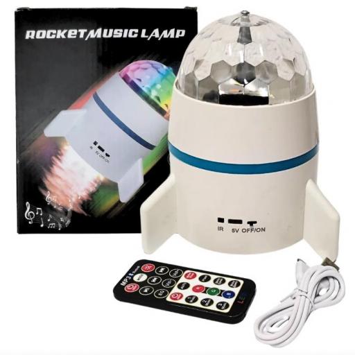Cohete de Luces RGB 