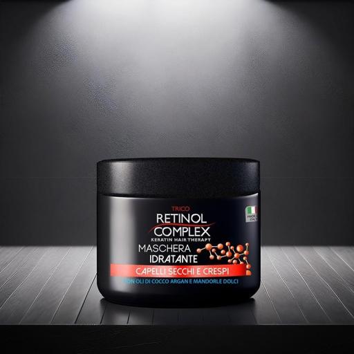 TRICO RETINOL COMPLEX - MASCARILLA PARA CABELLO SECO Y ENCRESADO - NUTRITIVO | 500 ML