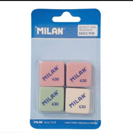 Set  4 Gomas Milan 
