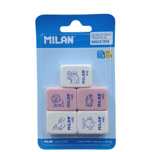 Set  5 Gomas Milan 
