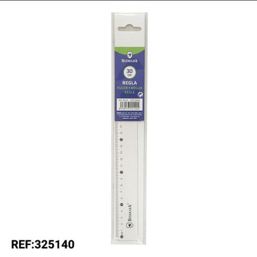 Regla Bismark 30 cm 