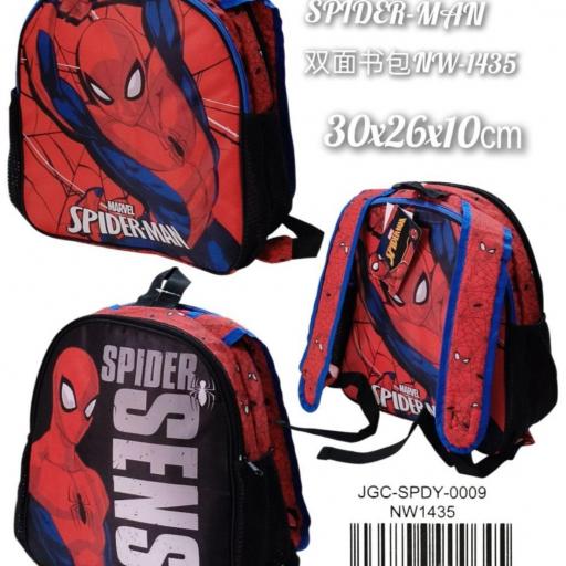 Mochila Spiderman Reversible 
