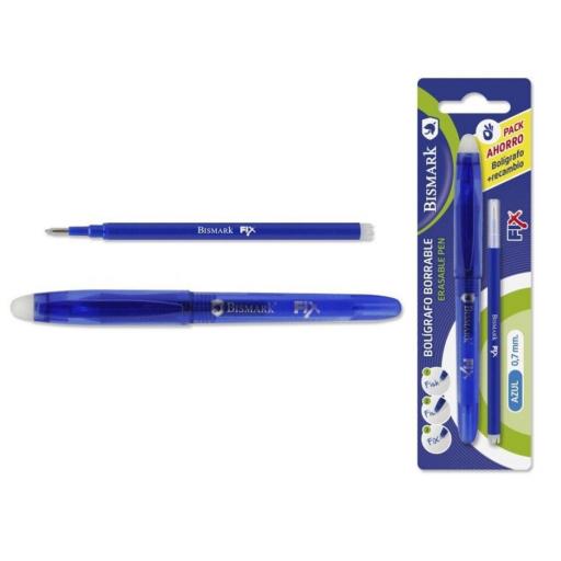 Bolígrafo Borrable + Recambio  Bismark