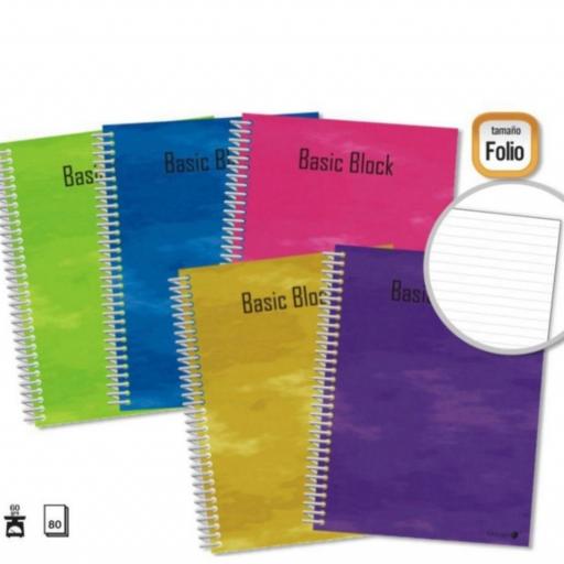 Pack 10 cuadernos Tamaño Folio (A4) - 1 Raya