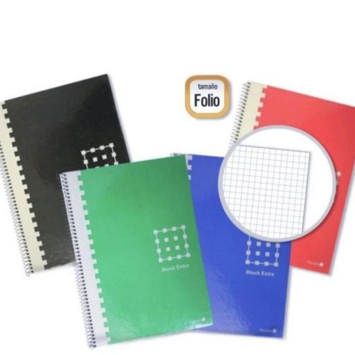 Pack 6 cuadernos Tapa Dura Tamaño Folio (A4) - Cuadros 