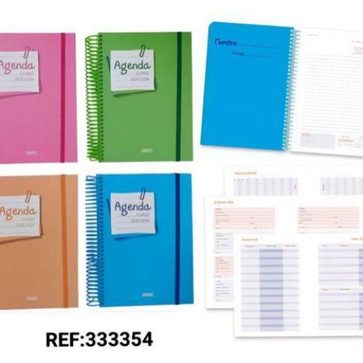 Agenda Escolar 25/26. Tamaño A5