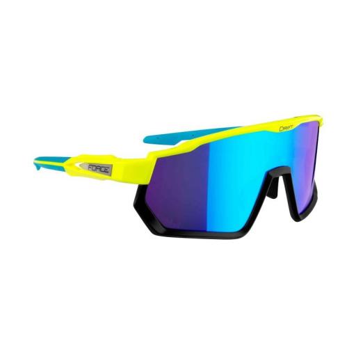 Gafas Force Drift Flúor-Negro lente azul [1]