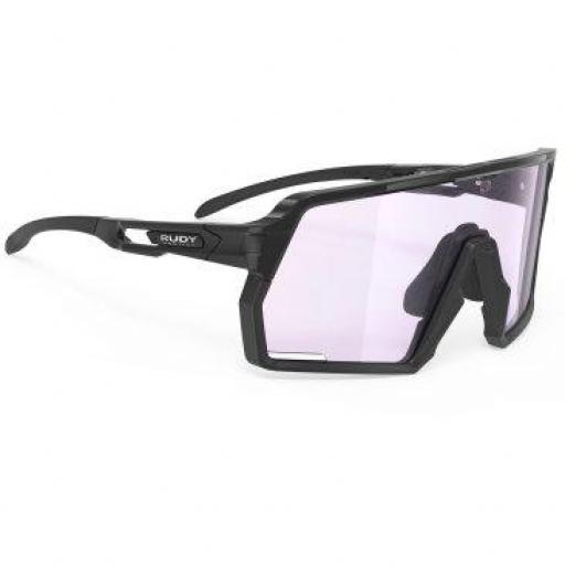 Gafas Rudy project kelion Black Gloss 2Laser Purple